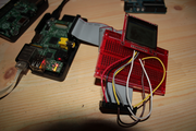 Raspberry Pi with the Nokia 5110 LCD